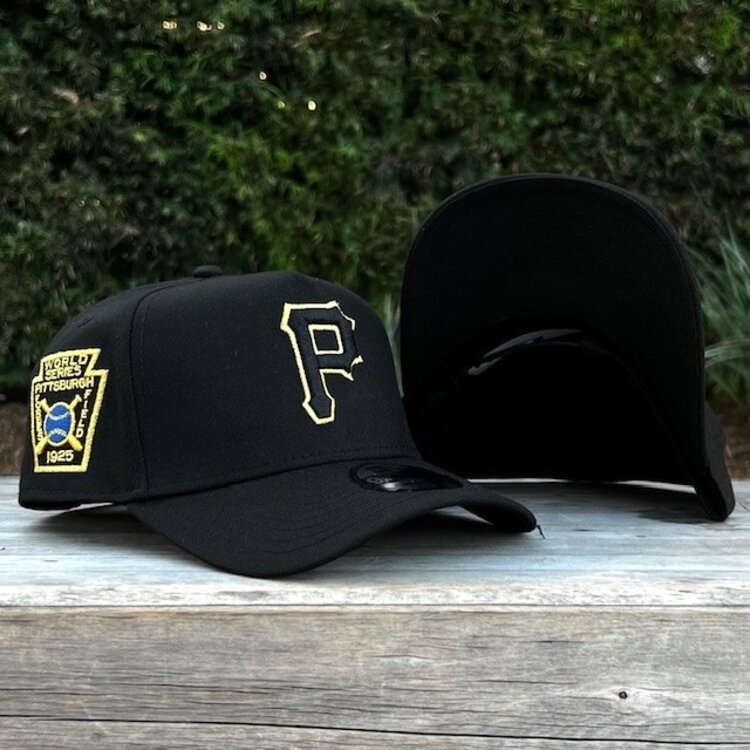 New Era Pirates Black Metallic Gold 1925 WS 940 A-Frame