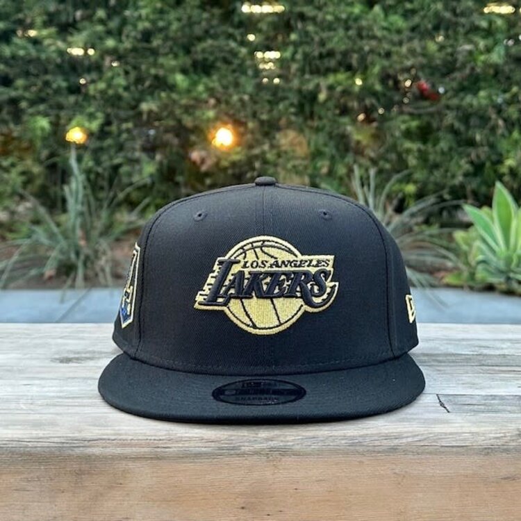 New Era Lakers Black Metallic Gold 950 Snapback