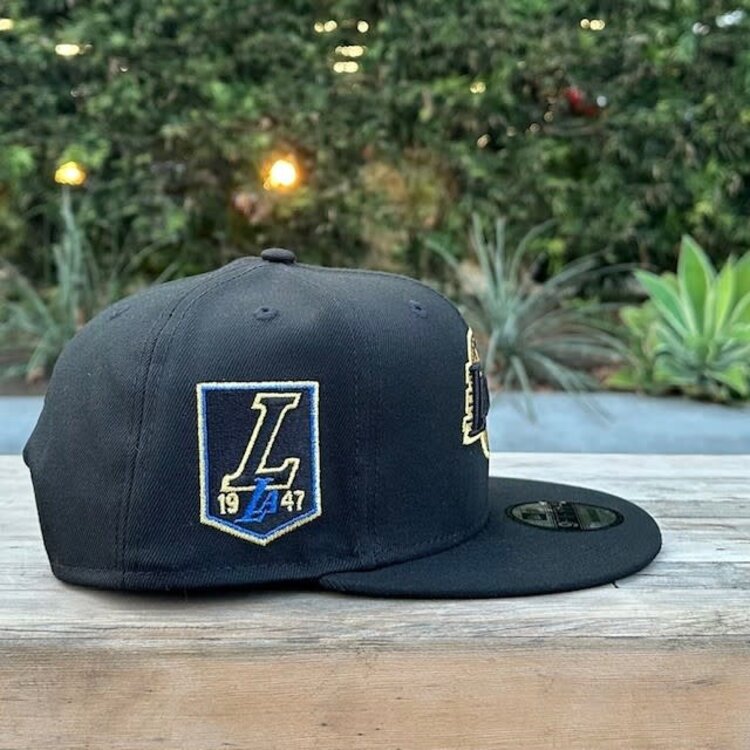 New Era Lakers Black Metallic Gold 950 Snapback