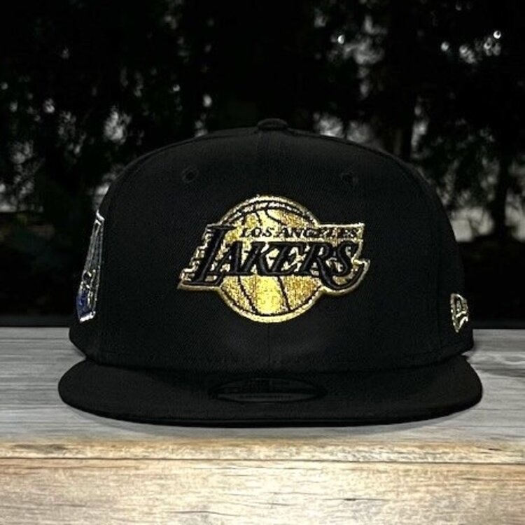 New Era Lakers Black Metallic Gold 950 Snapback