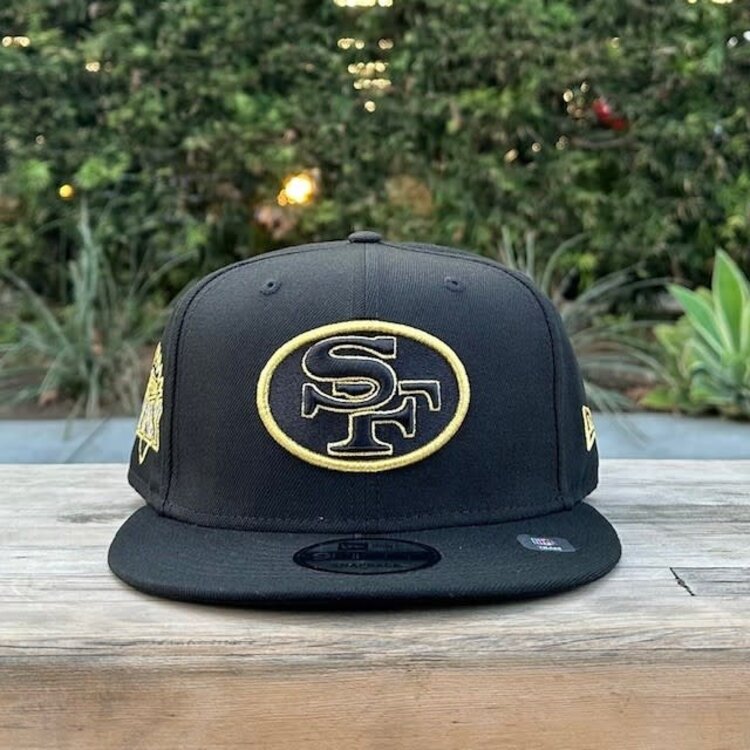 New Era 49ers Black Metallic Gold Super Bowl XXIX 950 Snapback