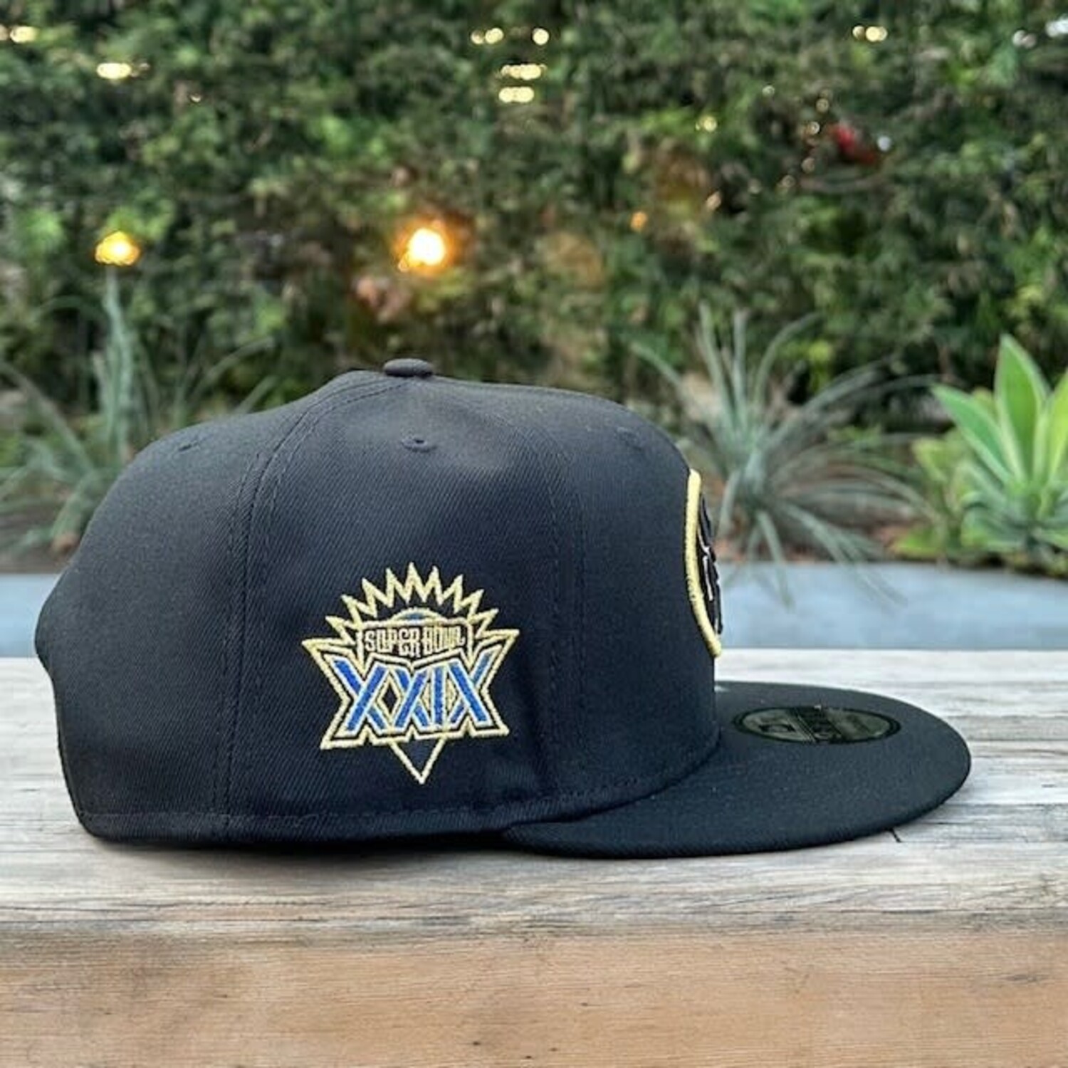 49ers Black Metallic Gold Super Bowl XXIX 950 Snapback - The