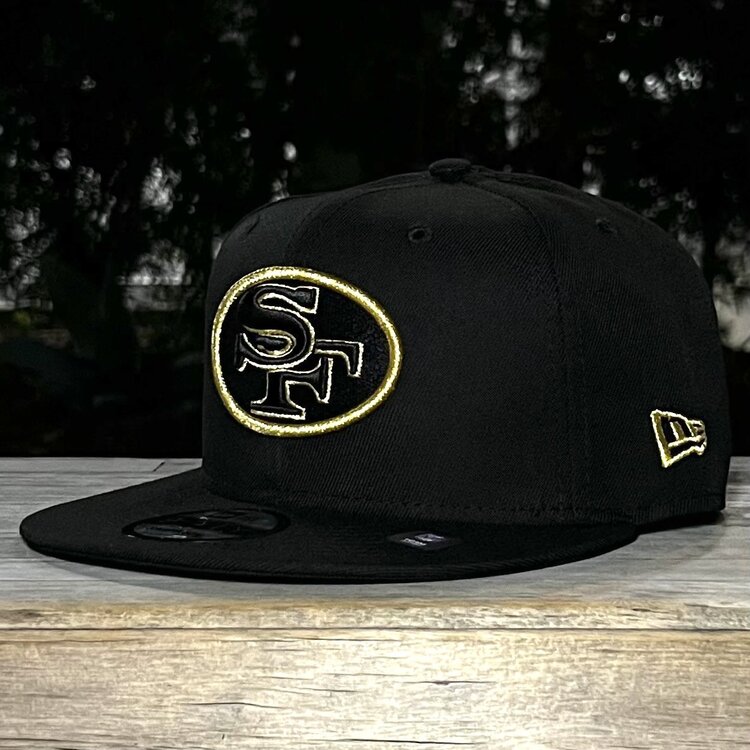 New Era 49ers Black Metallic Gold Super Bowl XXIX 950 Snapback