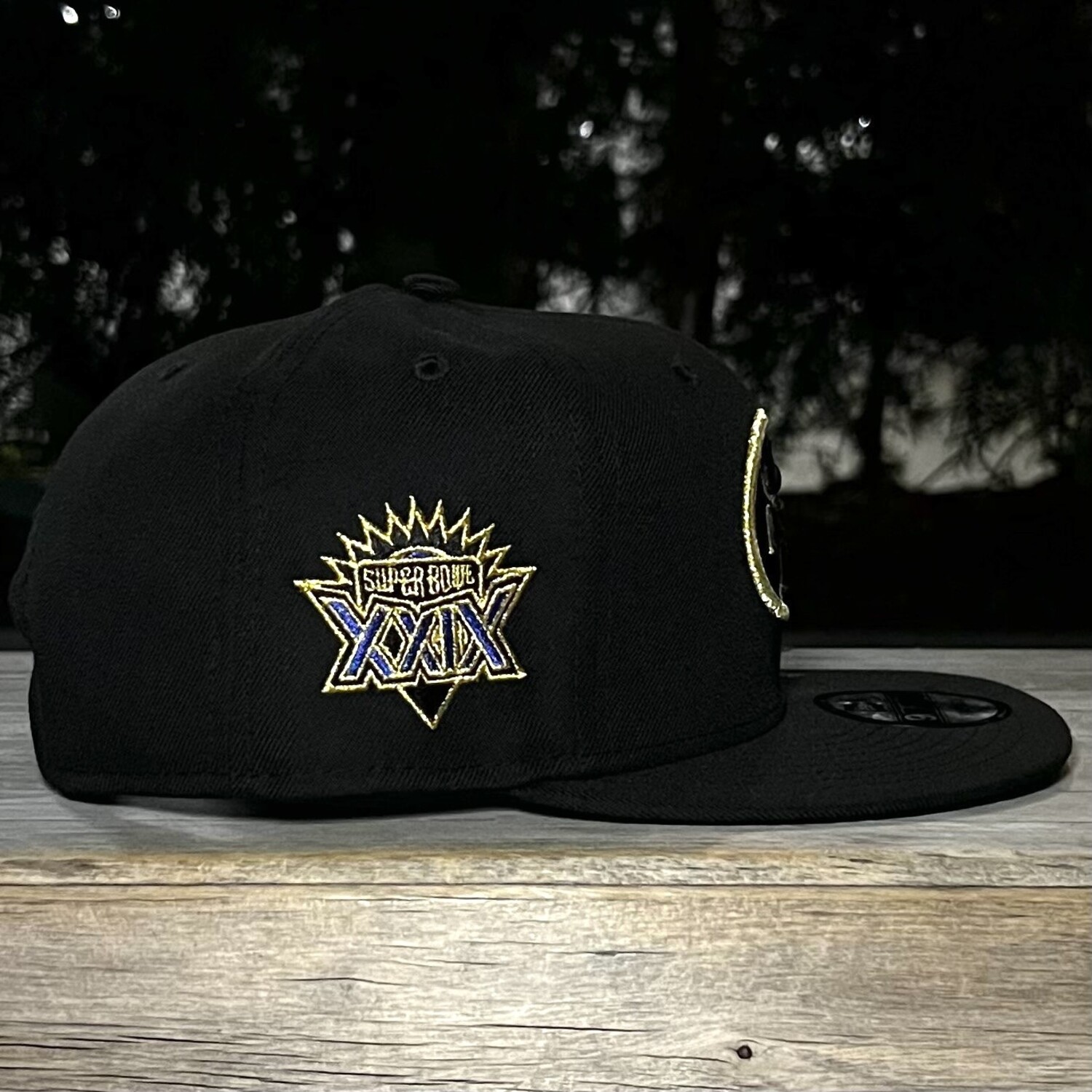 49ers Black Metallic Gold Super Bowl XXIX 950 Snapback - The