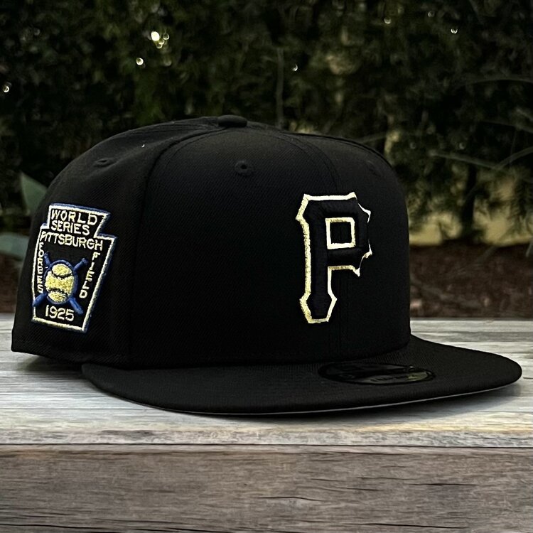 New Era Pirates Black Metallic Gold 1925 WS 950 Snapback
