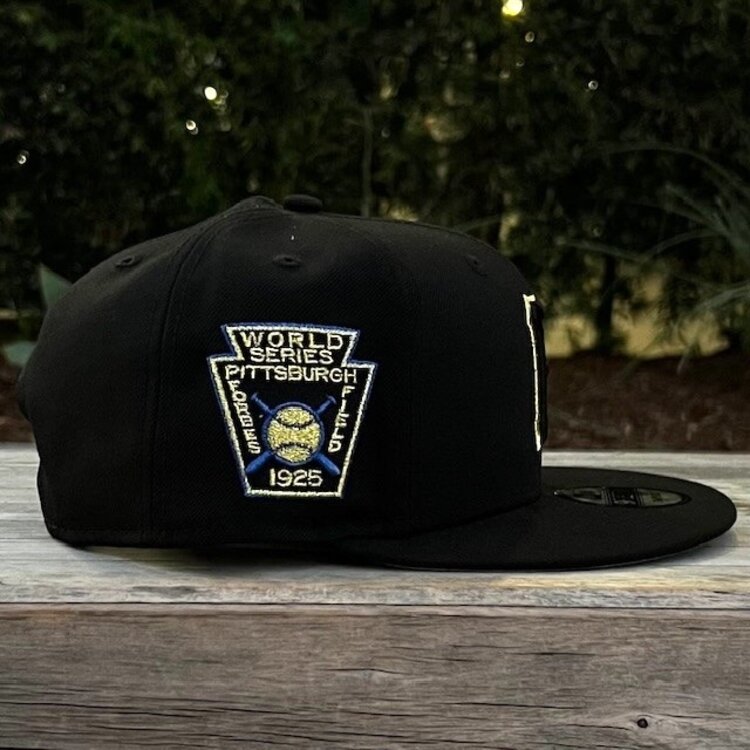 New Era Pirates Black Metallic Gold 1925 WS 950 Snapback