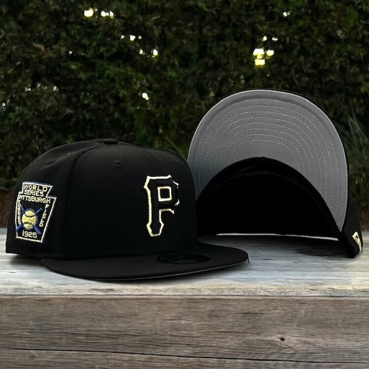 New Era Pirates Black Metallic Gold 1925 WS 950 Snapback