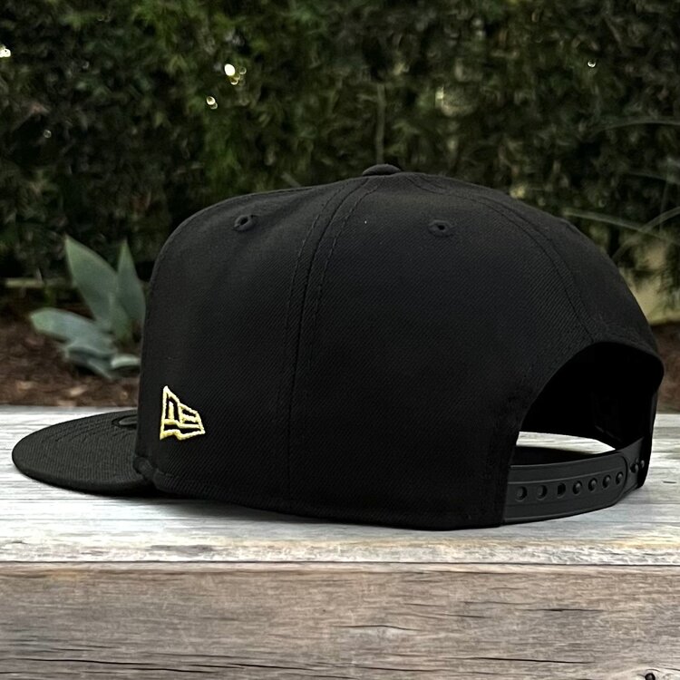 New Era Angels Black Metallic Gold 2002 WS Champs 950 Snapback