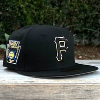 New Era Pirates Black Metallic Gold 1925 World Series