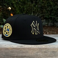 New Era NY Black Metallic Gold 1961 WS