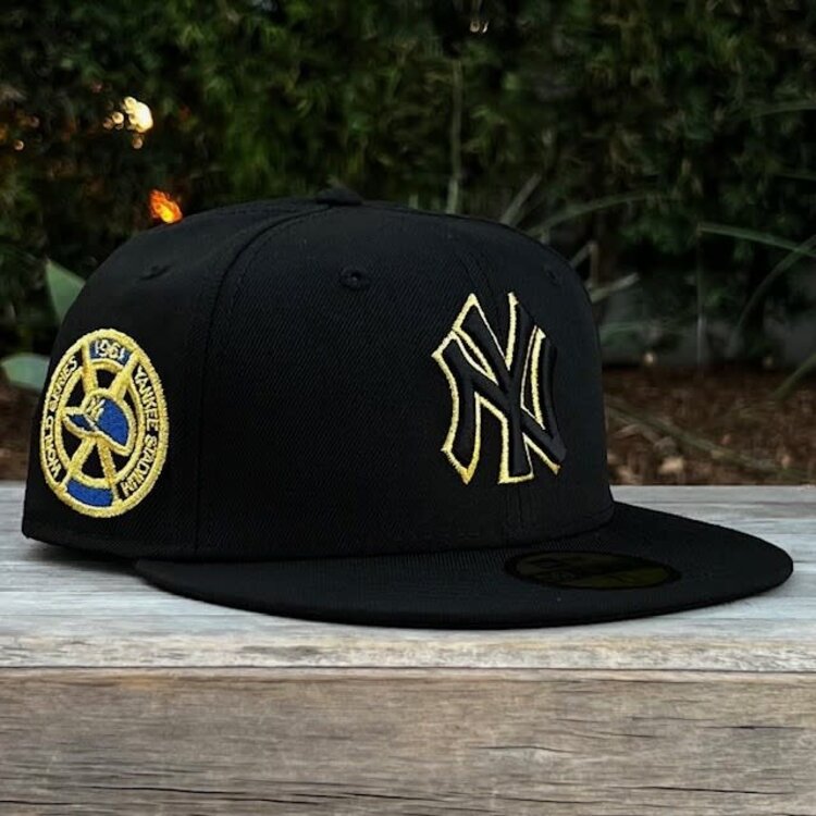 New Era NY Black Metallic Gold 1961 WS
