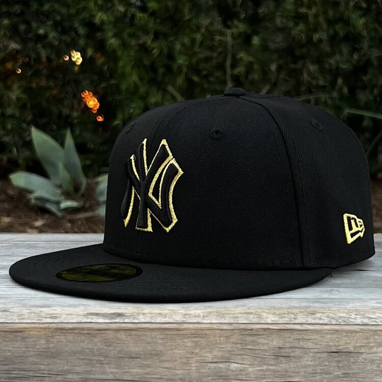 New Era NY Black Metallic Gold 1961 WS
