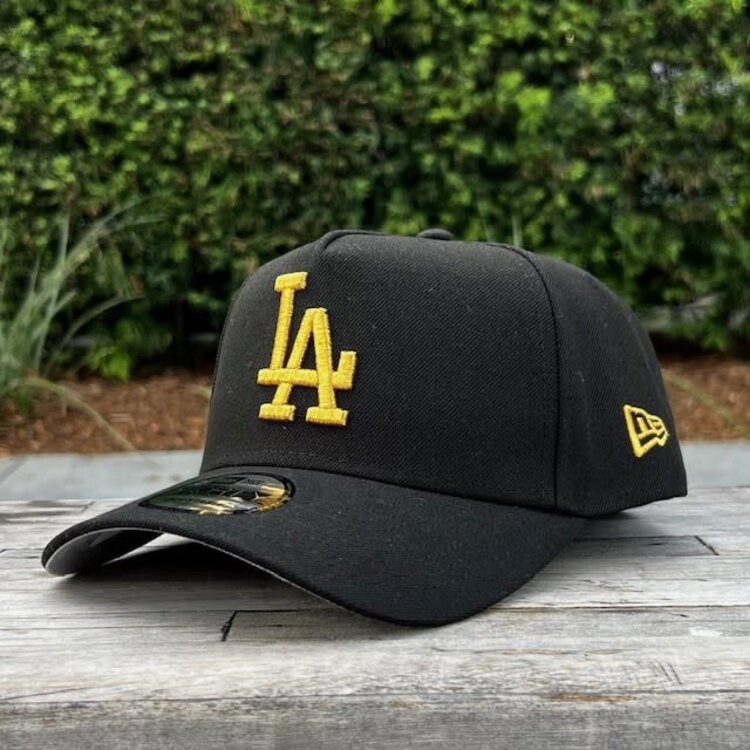 New Era LA Dodgers Black Metallic Gold 940 A-Frame