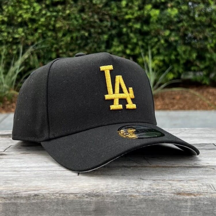 New Era LA Dodgers Black Metallic Gold 940 A-Frame