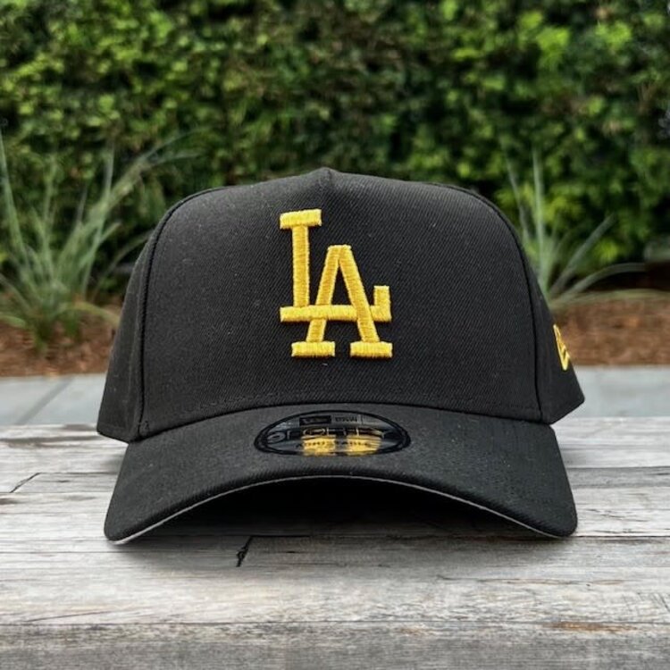 New Era LA Dodgers Black Metallic Gold 940 A-Frame