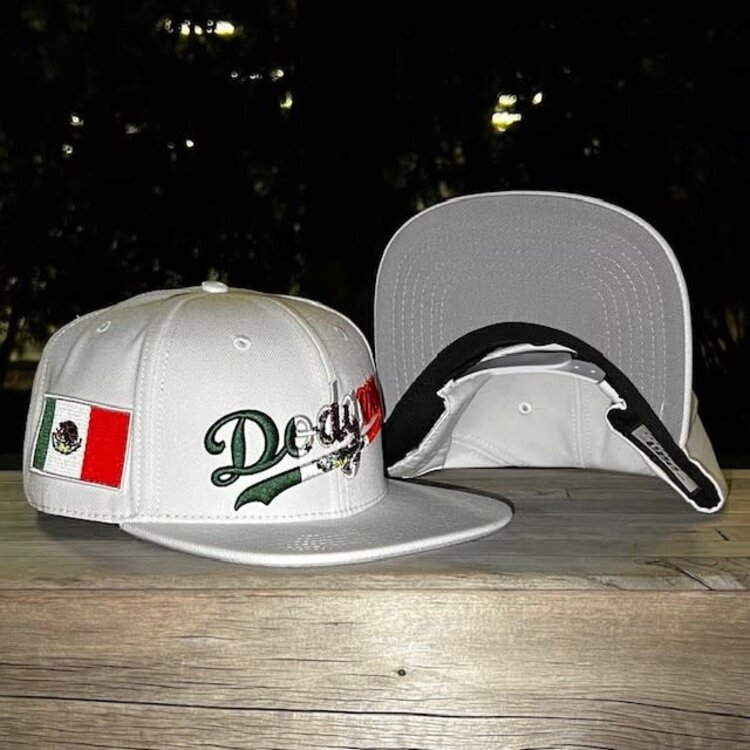 Pro Standard Dodgers Mexico Wordmark PS Snapback White