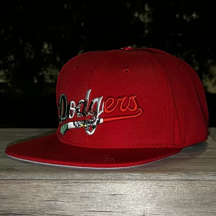 Pro Standard Dodgers Mexico Wordmark PS Snapback Red