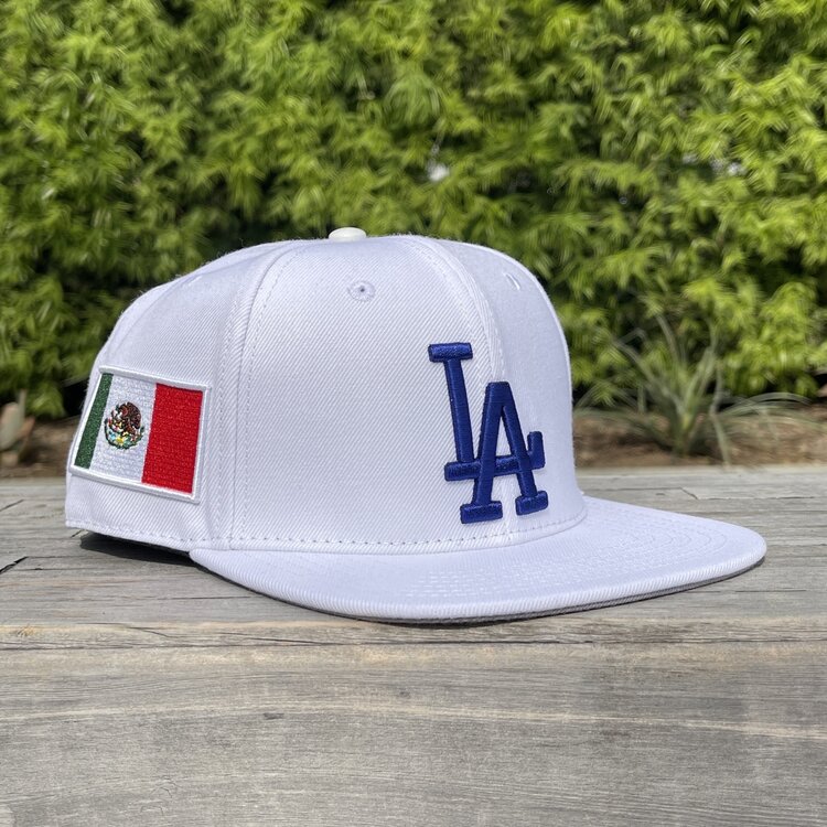 Pro Standard Dodgers LA Mexico Patch PS Snapback White