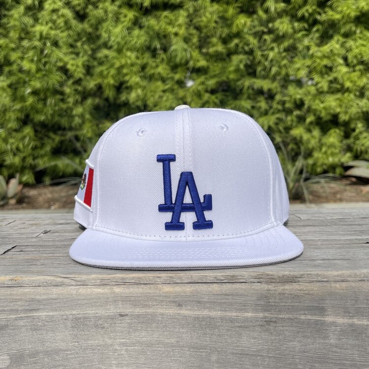 Pro Standard Dodgers LA Mexico Patch PS Snapback White