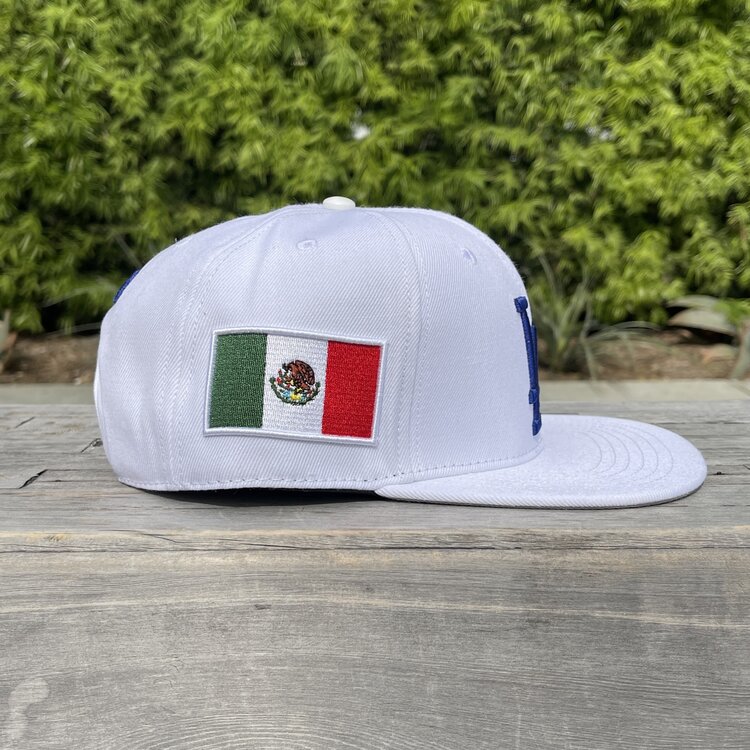 Pro Standard Dodgers LA Mexico Patch PS Snapback White