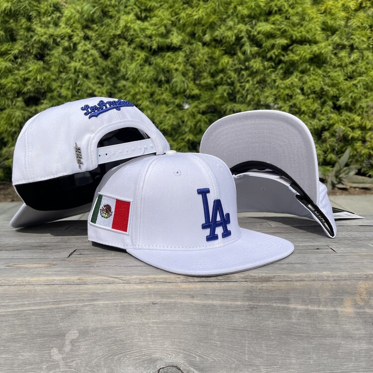 Pro Standard Dodgers LA Mexico Patch PS Snapback White