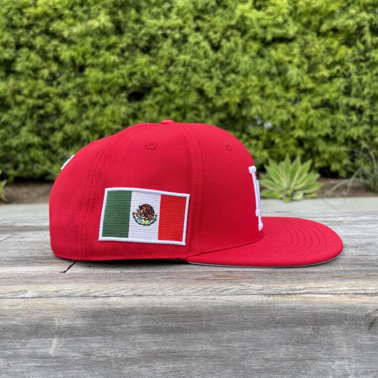 Pro Standard Dodgers LA Mexico Patch PS Snapback Red