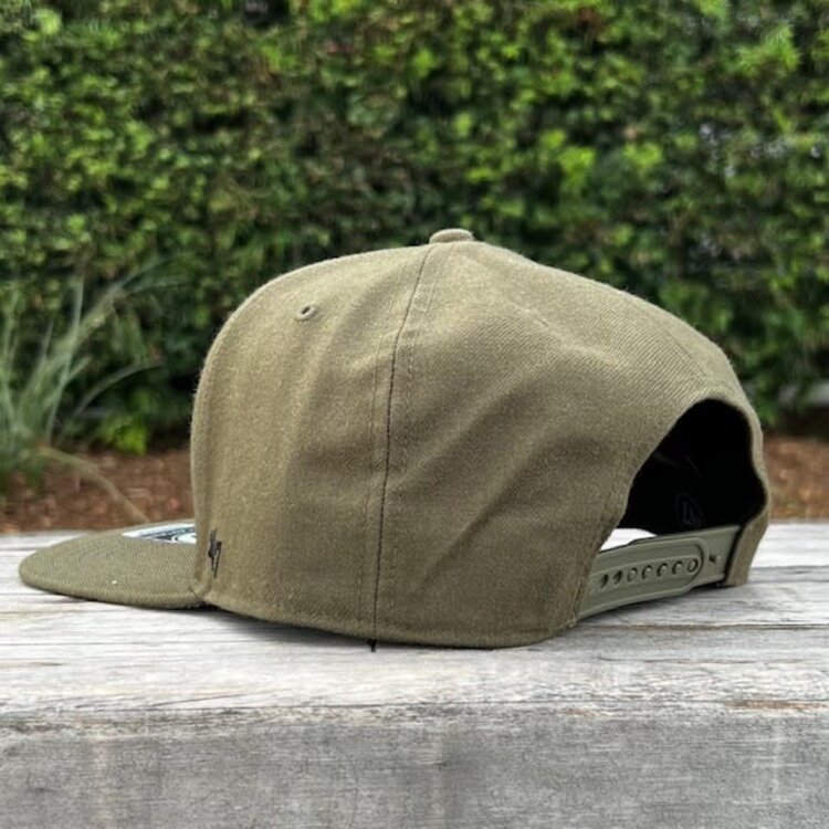 47 Brand LA Dodgers Ballpark Captain Sandalwood Black Snapback Camo UV