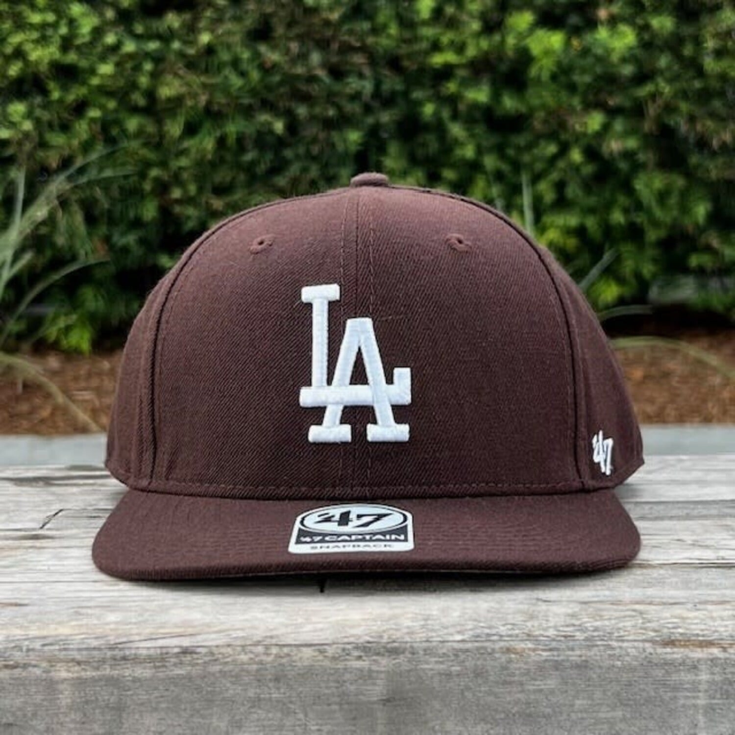 LA Dodgers Sure Shot Captain Brown Snapback - The Locker Room of
