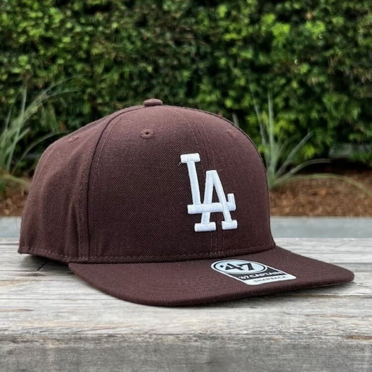 47 Brand LA Dodgers Sure Shot Captain Brown Snapback