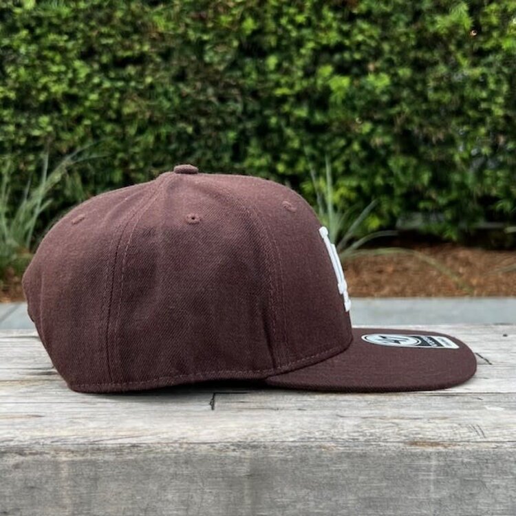 47 Brand LA Dodgers Sure Shot Captain Brown Snapback