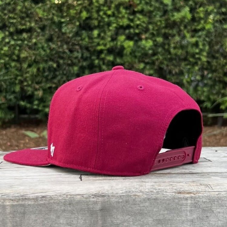 47 Brand LA Dodgers Sure Shot Captain Cardinal Snapback