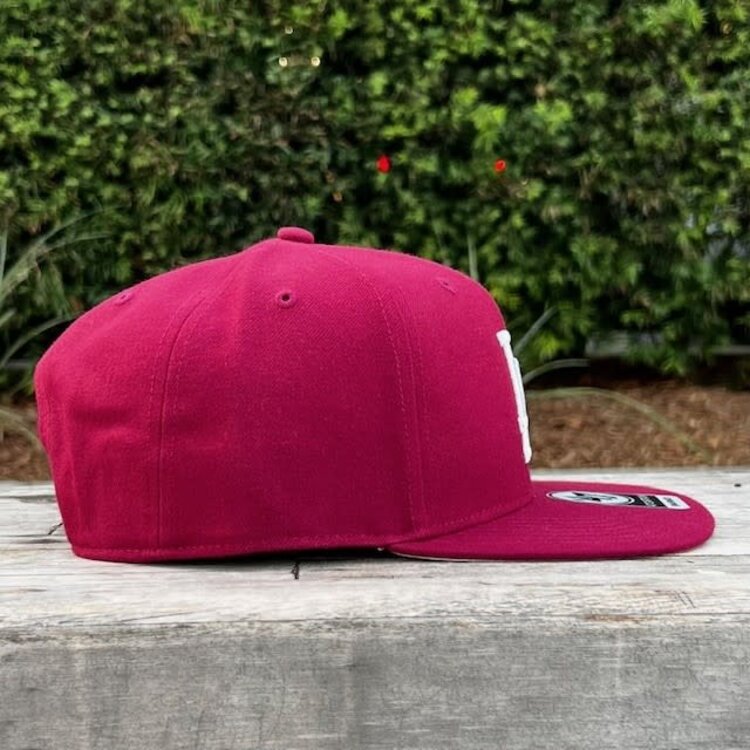 47 Brand LA Dodgers Sure Shot Captain Cardinal Snapback