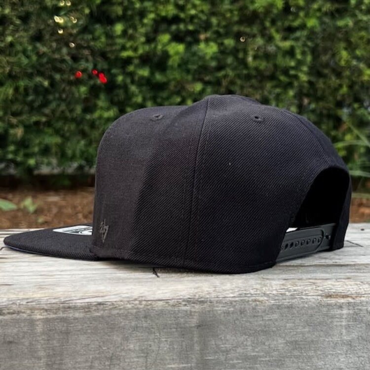 47 Brand LA Dodgers Sure Shot Captain Black Black 2020 World Series Snapback