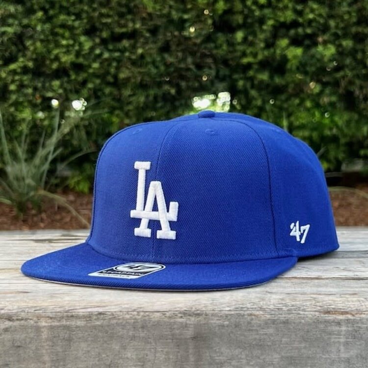 47 Brand LA Dodgers Sure Shot Captain Royal 2020 World Series Snapback