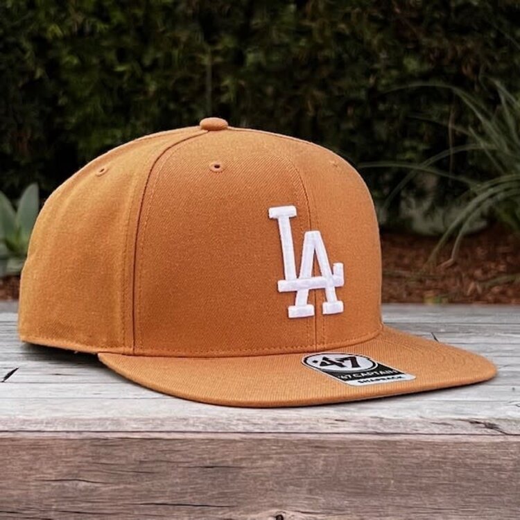 47 Brand LA Dodgers Sure Shot Captain Camel Snapback