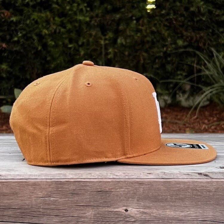 47 Brand LA Dodgers Sure Shot Captain Camel Snapback