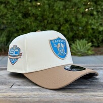 New Era Raiders Ivory/Khaki 50 Years SP 940 A-Frame