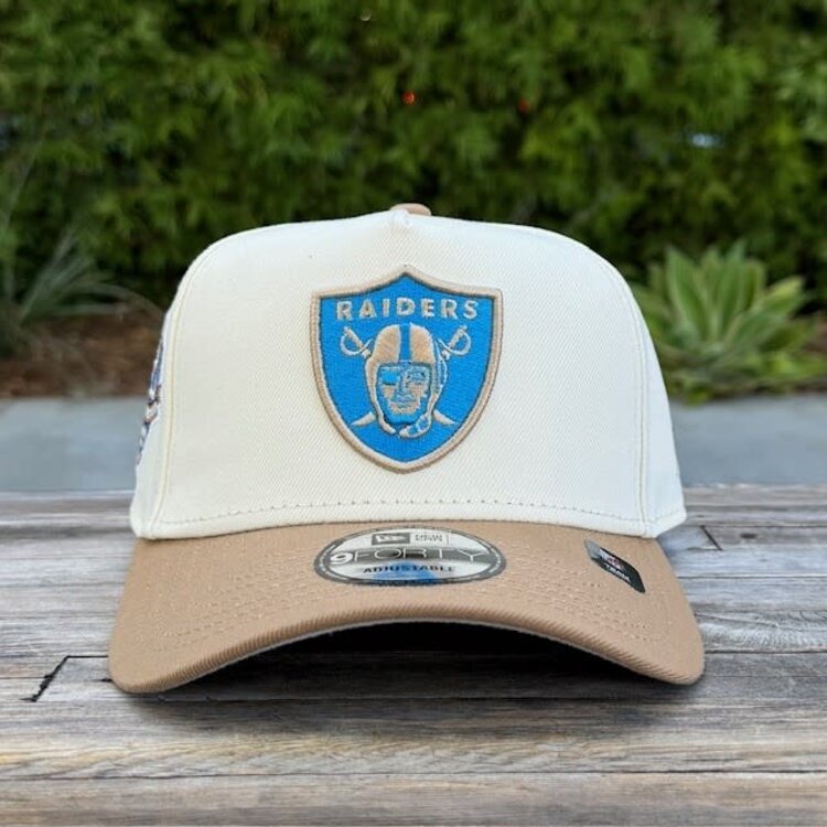 New Era Raiders Ivory/Khaki 50 Years SP 940 A-Frame
