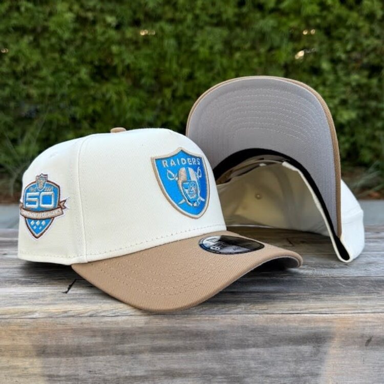 New Era Raiders Ivory/Khaki 50 Years SP 940 A-Frame