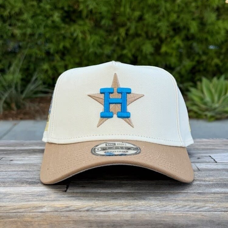 New Era Astros Ivory/Khaki 2000 Inaugural Season SP 940 A-Frame