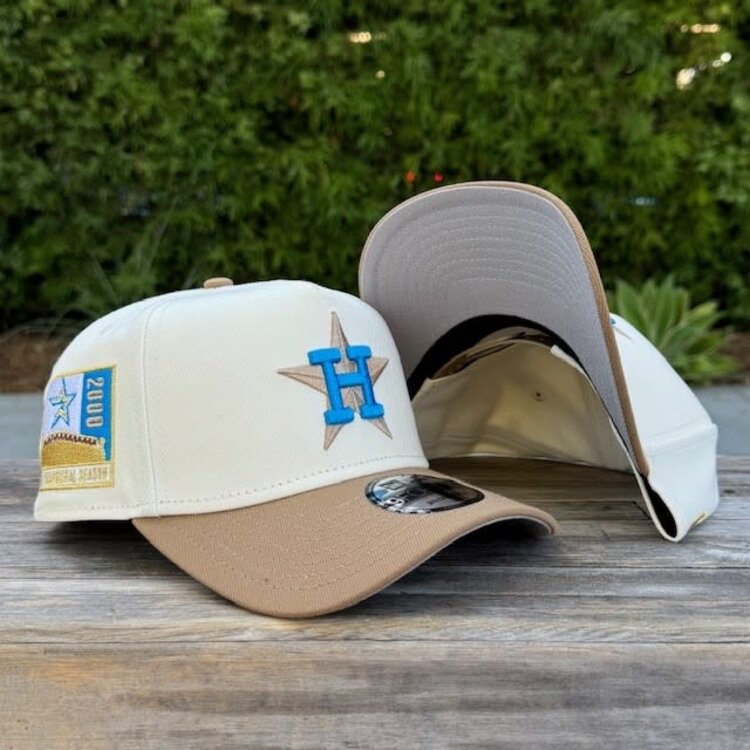 New Era Astros Ivory/Khaki 2000 Inaugural Season SP 940 A-Frame