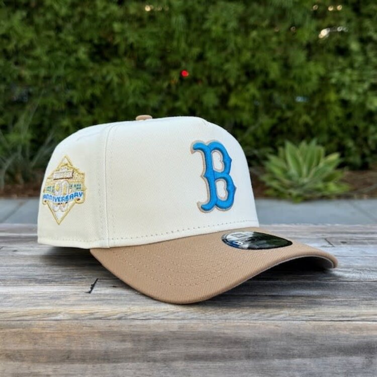 New Era Boston Ivory/Khaki 90th Stadium Anniv SP 940 A-Frame