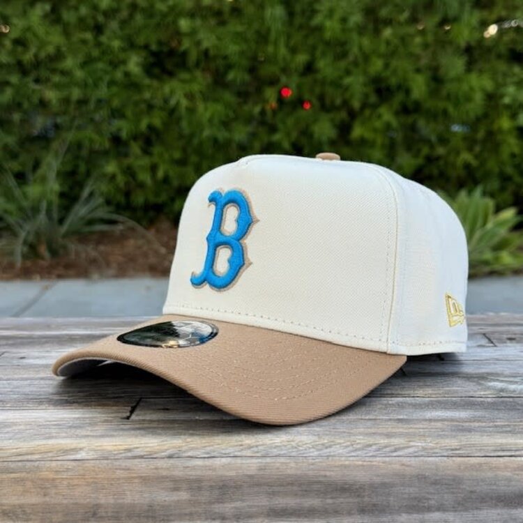 New Era Boston Ivory/Khaki 90th Stadium Anniv SP 940 A-Frame