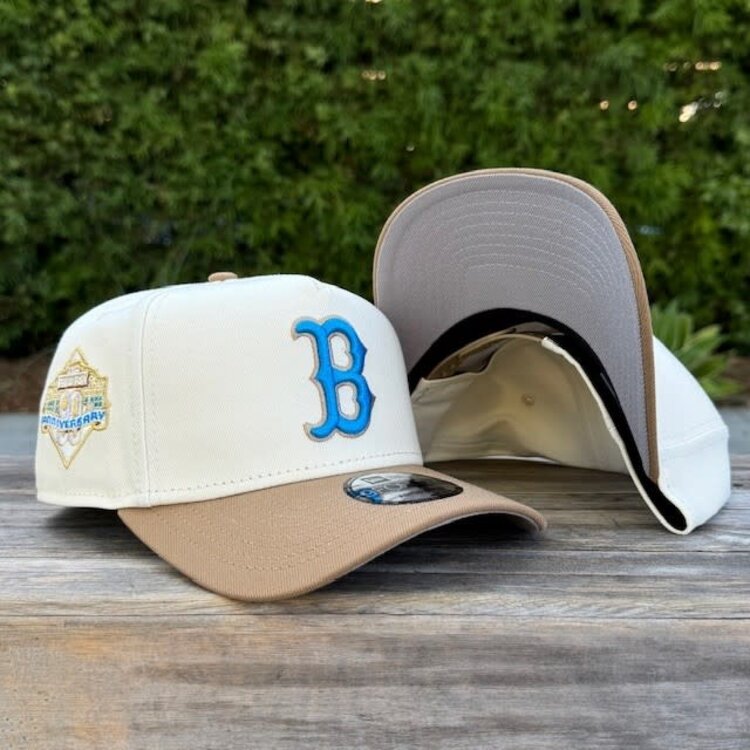 New Era Boston Ivory/Khaki 90th Stadium Anniv SP 940 A-Frame