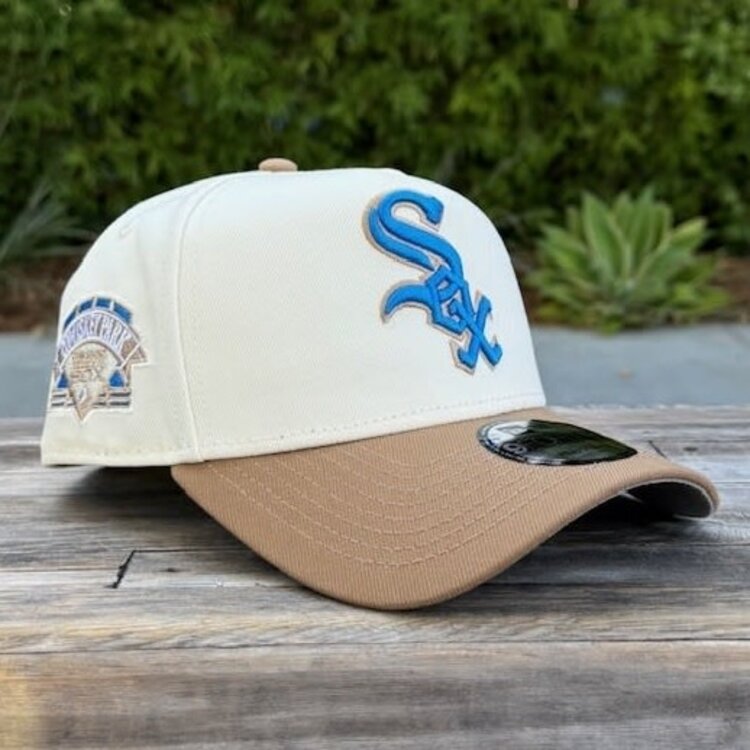 New Era White Sox Ivory/Khaki SP 940 A-Frame