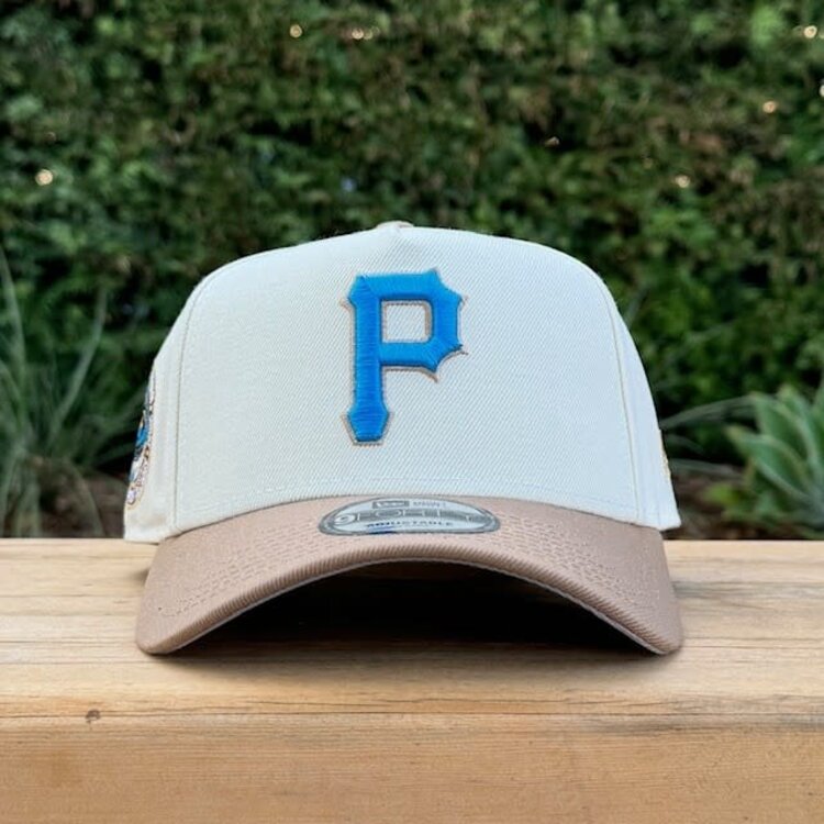 New Era Pirates Ivory/Khaki Stadium Anniv 940 A-Frame