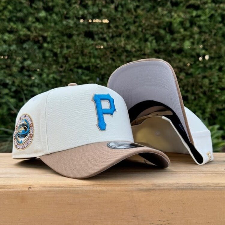 New Era Pirates Ivory/Khaki Stadium Anniv 940 A-Frame