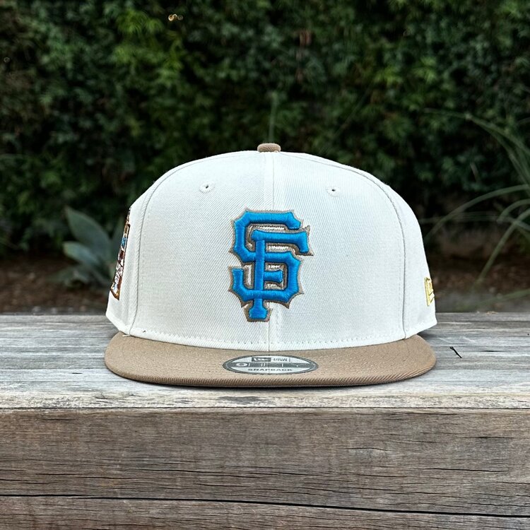 New Era SF Giants Ivory/Khaki 2002 World Series 950 Snapback