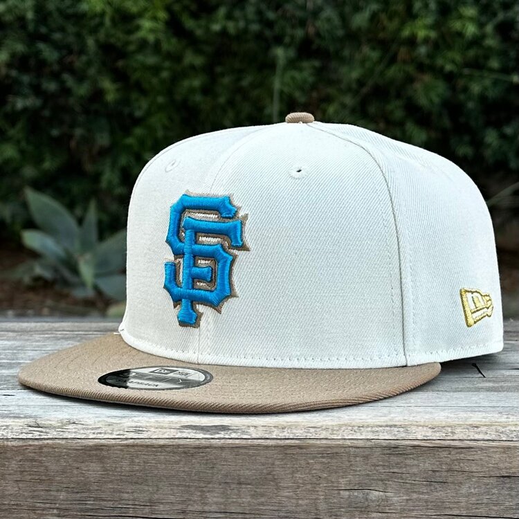 New Era SF Giants Ivory/Khaki 2002 World Series 950 Snapback