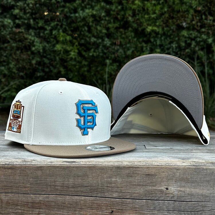 New Era SF Giants Ivory/Khaki 2002 World Series 950 Snapback